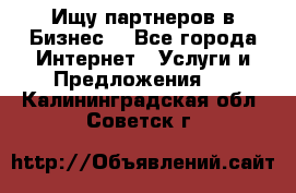 Ищу партнеров в Бизнес  - Все города Интернет » Услуги и Предложения   . Калининградская обл.,Советск г.